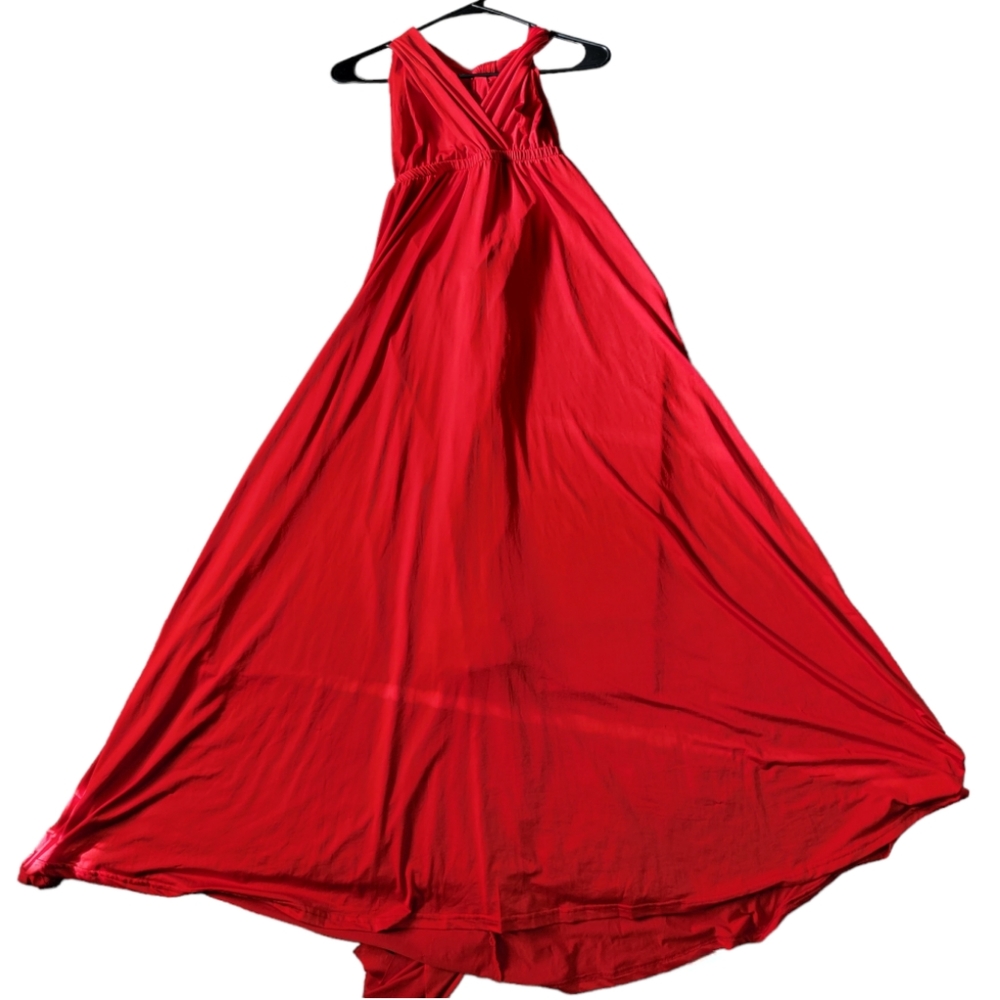 Ibtom Castle Convertible Infinity Evening Maxi Formal Dress Size Large NWT